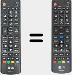 T&eacute;l&eacute;commande d'origine AKB75055702