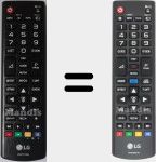 T&eacute;l&eacute;commande d'origine AKB75055702