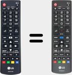 T&eacute;l&eacute;commande d'origine AKB75055702