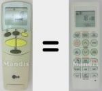 T&eacute;l&eacute;commande d'origine AKB74375404