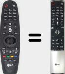 T&eacute;l&eacute;commande d'origine ANMR700 (AKB75455601)