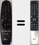 T&eacute;l&eacute;commande d'origine ANMR700 (AKB75455601)