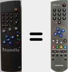 Télécommande d'origine Tele Pilot 807 C (296420611700)