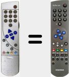 T&eacute;l&eacute;commande d'origine Tele Pilot 807 C (296420611700)