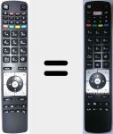 Télécommande d'origine RC5118 (30090680)