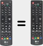 T&eacute;l&eacute;commande d'origine AKB73975763