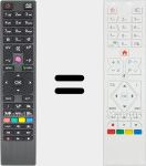 Télécommande d'origine RC4876 (30089240)