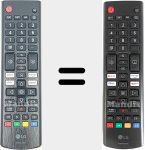 T&eacute;l&eacute;commande d'origine AKB76037605