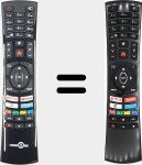 Télécommande d'origine RC4390P (30101765)