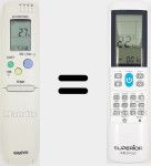 T&eacute;l&eacute;commande universelle Aircoplus (42530)