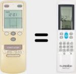 T&eacute;l&eacute;commande universelle Aircoplus (42530)