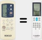 Télécommande universelle Aircoplus (42530)