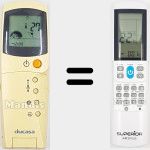 Télécommande universelle Aircoplus (42530)