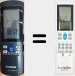 Télécommande universelle Aircoplus (42530)