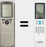 T&eacute;l&eacute;commande universelle Aircoplus (42530)