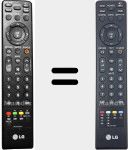 Télécommande d'origine MKJ42519605