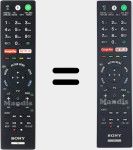 T&eacute;l&eacute;commande d'origine RMF-TX221ES (149347122)