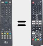 Télécommande universelle Universal TV LG