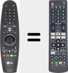 Télécommande universelle Universal TV LG
