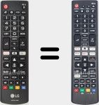 Télécommande universelle Universal TV LG