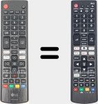 Télécommande universelle Universal TV LG