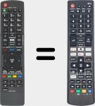T&eacute;l&eacute;commande universelle Universal TV LG