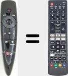 T&eacute;l&eacute;commande universelle Universal TV LG
