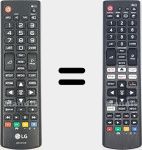 Télécommande universelle Universal TV LG