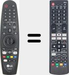 Télécommande universelle Universal TV LG