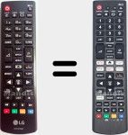 Télécommande universelle Universal TV LG