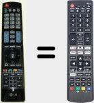 Télécommande universelle Universal TV LG