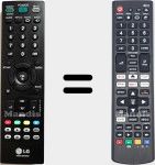 Télécommande universelle Universal TV LG