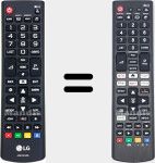 T&eacute;l&eacute;commande universelle Universal TV LG