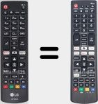 T&eacute;l&eacute;commande universelle Universal TV LG