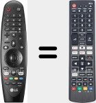 T&eacute;l&eacute;commande universelle Universal TV LG