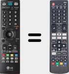 T&eacute;l&eacute;commande universelle Universal TV LG