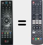 T&eacute;l&eacute;commande universelle Universal TV LG