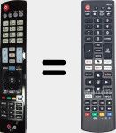 T&eacute;l&eacute;commande universelle Universal TV LG
