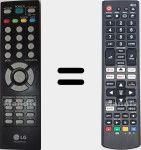 Télécommande universelle Universal TV LG