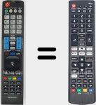 Télécommande universelle Universal TV LG