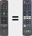 Télécommande universelle Universal TV LG