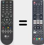 Télécommande universelle Universal TV LG