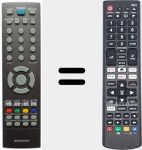 T&eacute;l&eacute;commande universelle Universal TV LG