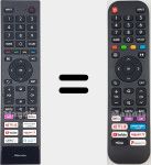 Télécommande universelle Universal TV Hisense