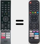 Télécommande universelle Universal TV Hisense