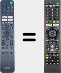 Télécommande universelle Universal TV Sony