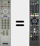 Télécommande universelle Universal TV Sony