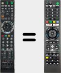 Télécommande universelle Universal TV Sony