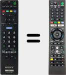 Télécommande universelle Universal TV Sony