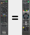 Télécommande universelle Universal TV Sony